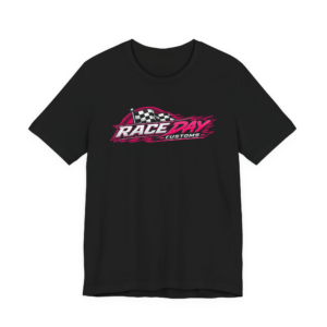 Race Day Customs Official Logo T-Shirt | Unisex Black Tee